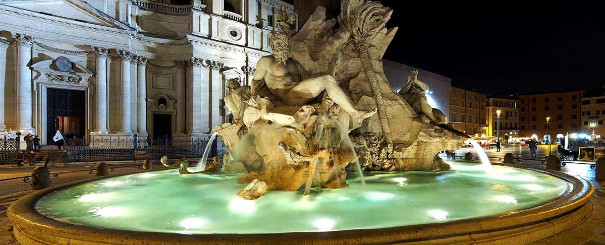 The Fountain is the highlight of any visit to Piazza Navona